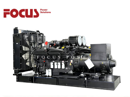 1000kVA 800kW Skid-montiertes Dieselaggregat mit KTA38-G5 Motor und wetterfestem Design