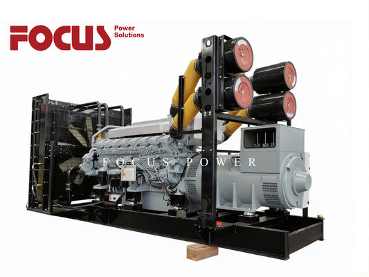 kaufen Mitsubishi 20FT Container Diesel Generator Sets 800kW Leiser Betrieb mit Autostart online manufacture