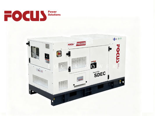 comprar Grupo electrógeno diésel SDEC de 1 fase y 3 fases, 20 kVA-100 kVA, generadores diésel silenciosos online manufacture