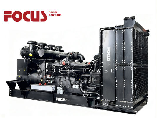 Mua Bộ máy phát điện diesel Cummins tùy chỉnh 1000kw động cơ KTA50-G3, bộ máy phát điện kiểu hở online manufacture