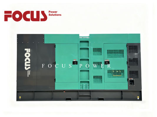 comprar Grupo electrógeno diésel Cummins de 500 kVA insonorizado y personalizado con motor QSZ13-G10 online manufacture