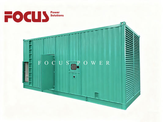 satın al 1125kVA 900kW 20ft Konteyner Dizel Jeneratör Seti, Cummins KTA38-G9 Motorlu online manufacture