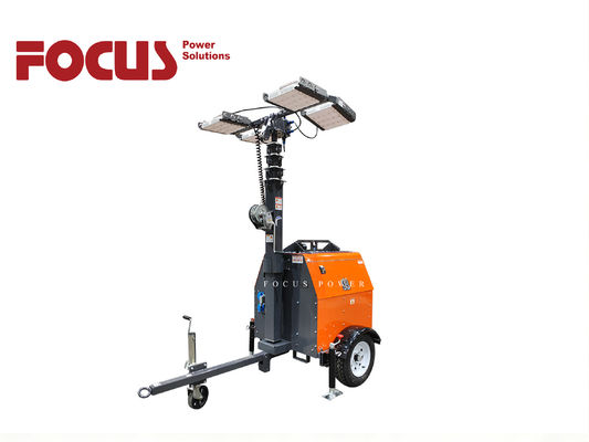 comprar Torre de Iluminação Móvel para Canteiros de Obras com Motor Kubota Z482 e 4 Lâmpadas LED de 350W online manufacture