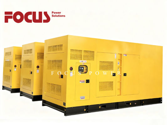 comprare Generatore silenziato Cummins con motore KTA38-G5 da 1000KVA, design raffreddato ad acqua, velocità 1500 giri/min online manufacture