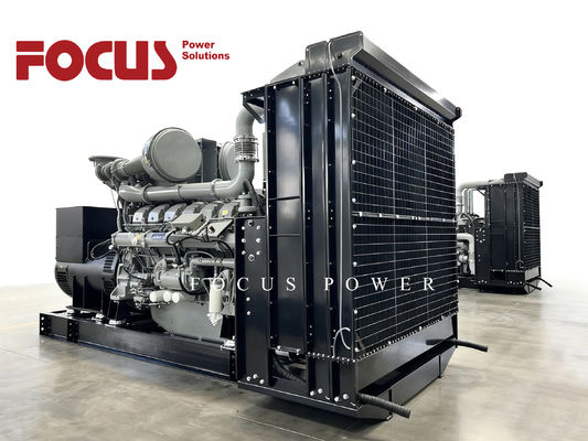 Beli Genset Diesel Tipe Terbuka 1500KVA Dengan Mesin Perkins 4012-46TAG2A 12 Silinder online manufacture