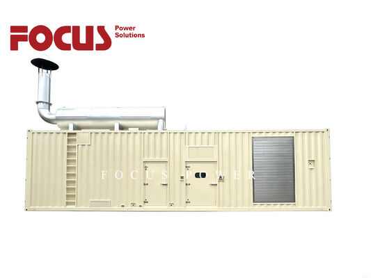 Αγορά 40ft Κωνσταντινοποιημένη 2500kVA γεννήτρια ντίζελ με κινητήρα QSK60-G23 για πρωταρχική ισχύ σε ορυχεία και βιομηχανικά έργα διαδικτυακή κατασκευή