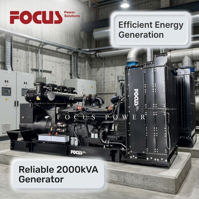 acheter Générateur diesel de type ouvert de 2000 kVA / 1600 kW avec moteur CCEC KTA50-G16A pour la construction fabrication en ligne