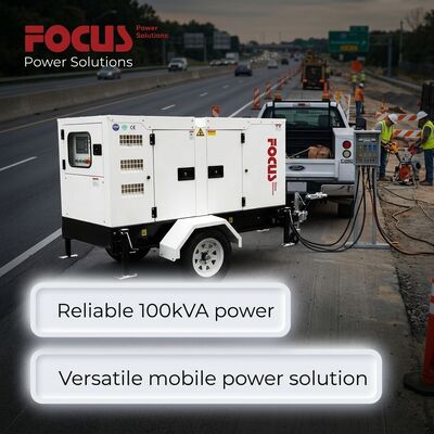 Buy 100kVA Cummins Mobile Generator Set With 6BT5.9-G2 Engine Weather Resistant online manufacture