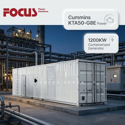 kupować CUMMINS KTA50-G8E Silnik Kontenerowy Generator Diesla 1200KW 40ft Przemysłowy Komercyjny produkcja online