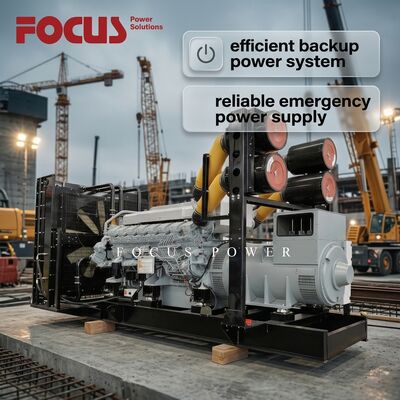 kaufen Mitsubishi 20FT Container Diesel Generator Sets 800kW Leiser Betrieb mit Autostart Online-Herstellung