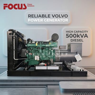 kaufen 500kVA 400kW Volvo Diesel Generator Aggregat mit TAD1346GE Motor für Industrie und Gewerbe Online-Herstellung