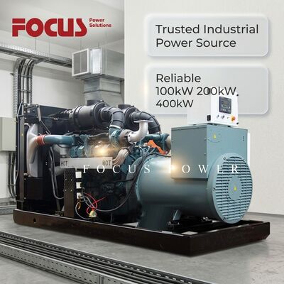 Buy Hyundai 100kW 200kW 400kW Diesel Generator Silent Generator Set Industrial Commercial online manufacture