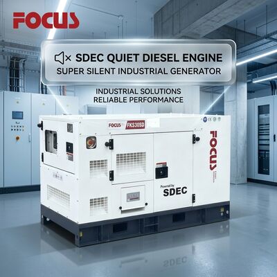 Beli Generator Diesel Kedap Suara SDEC Industri Komersial 50Kw Super Silent Generator Set pembuatan online