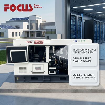 Buy Customizable SDEC Diesel Generator Set 100Kva 200Kva 80Kva 50Kva Silent Operation online manufacture