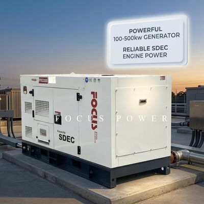 kopen SDEC Motor Stille Generator Set 100kw 200kw 400kw 500kw Watergekoelde Dieselgenerator online vervaardiging