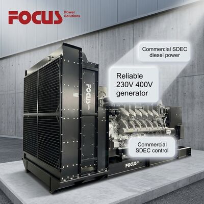 Mua Bộ phát điện diesel SDEC 100KW 230V 400V dùng cho thương mại, động cơ êm sản xuất trực tuyến