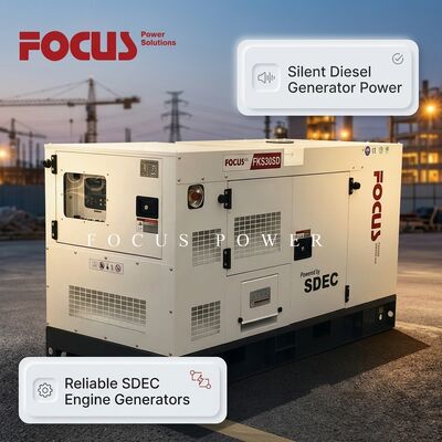 ซื้อ เครื่องกำเนิดไฟฟ้าดีเซลแบบเงียบ SDEC Engine 200kw 220kw 360kw สำหรับเชิงพาณิชย์และอุตสาหกรรม การผลิตออนไลน์