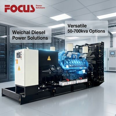 Beli Genset Diesel Tipe Terbuka 50kva 100kw 100kva 120kw 200kw 700kva Dengan Mesin Weichai pembuatan online