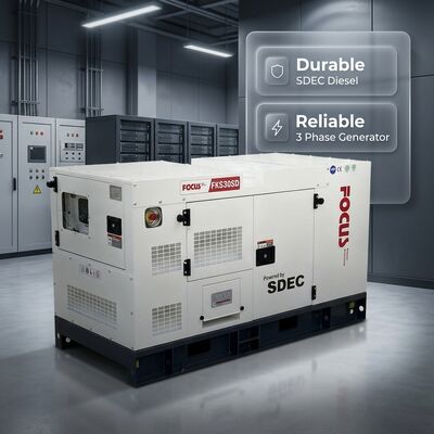 kupować Agregat prądotwórczy SDEC Diesel 1-fazowy 3-fazowy 20 kVA-100 kVA, cichobieżny produkcja online