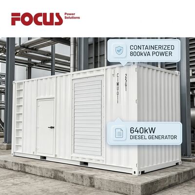 ซื้อ ชุดเครื่องกำเนิดไฟฟ้าดีเซล Cummins ขนาด 800kVA 640kW แบบคอนเทนเนอร์ พร้อมเครื่องยนต์ KTA38-G2B การผลิตออนไลน์