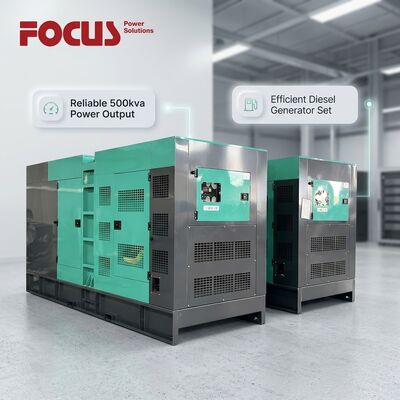 Mua Máy phát điện Cummins 500kva loại êm, cách âm với động cơ QSZ13-G10 sản xuất trực tuyến