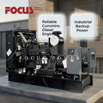 comprar Generador diésel silencioso Cummins de 1500 rpm, 160 kW, trifásico, generador Cummins de 200 kVA Fabricación en línea