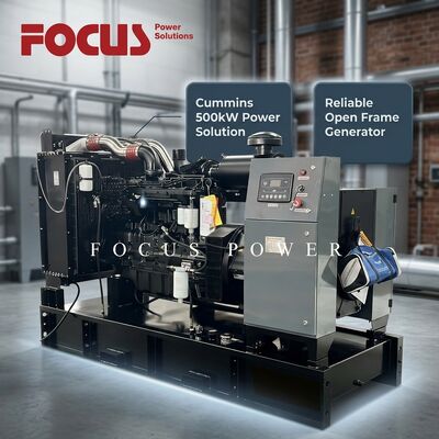 Buy Open Frame Cummins 500kW Diesel Generator Set 625kVA With KTAA19-G6A Engine online manufacture