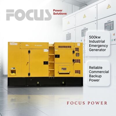 kopen Super Stille 500kw Cummins Diesel Generator voor Commerciële Industriële Noodstroomvoorziening online vervaardiging