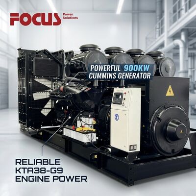 acheter Groupe électrogène diesel industriel Cummins de type ouvert 900 kW avec moteur KTA38-G9 fabrication en ligne