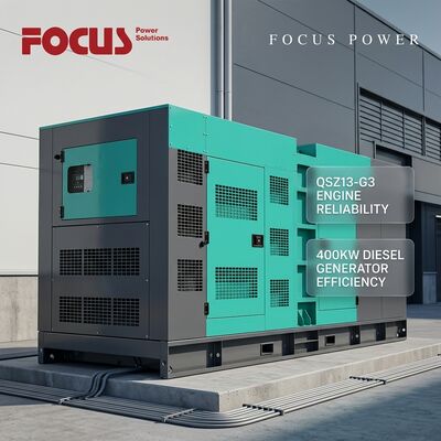 satın al Cummins 500kVA Dizel Jeneratör Seti 400kW QSZ13-G3 Motor Sessiz Dizel Jeneratör Çevrimiçi üretim