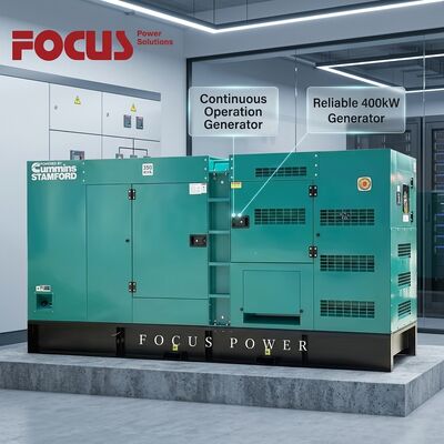 Buy Industrial Grade Cummins Diesel Generator Set 400kW 500kVA Quiet Operation online manufacture