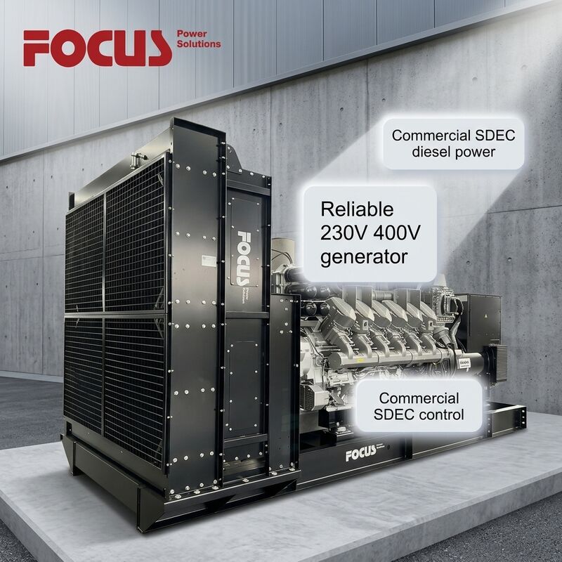 SDEC 100KW Diesel Generator Set 400/230V